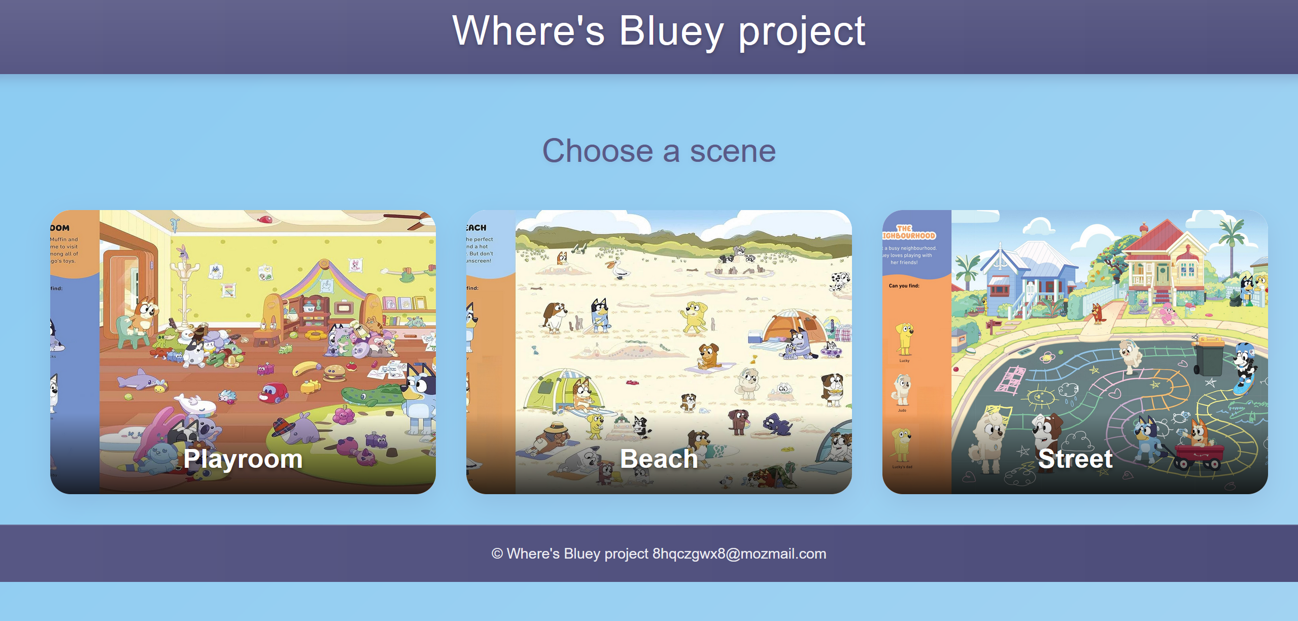 Screenshot of Where's Bluey App Screenshot