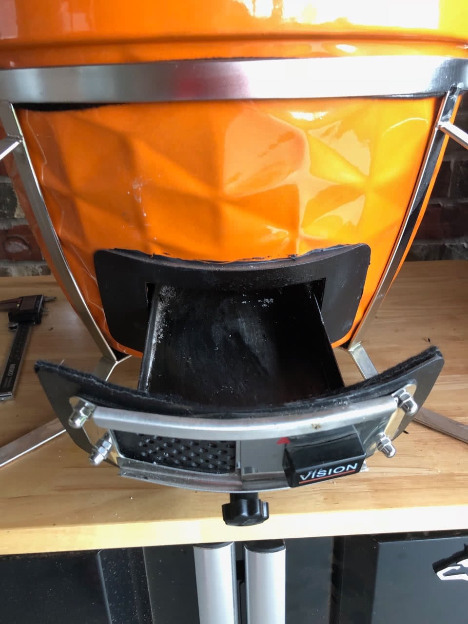 Quick review on the Vision Grills Cadet Kamado - The BBQ BRETHREN