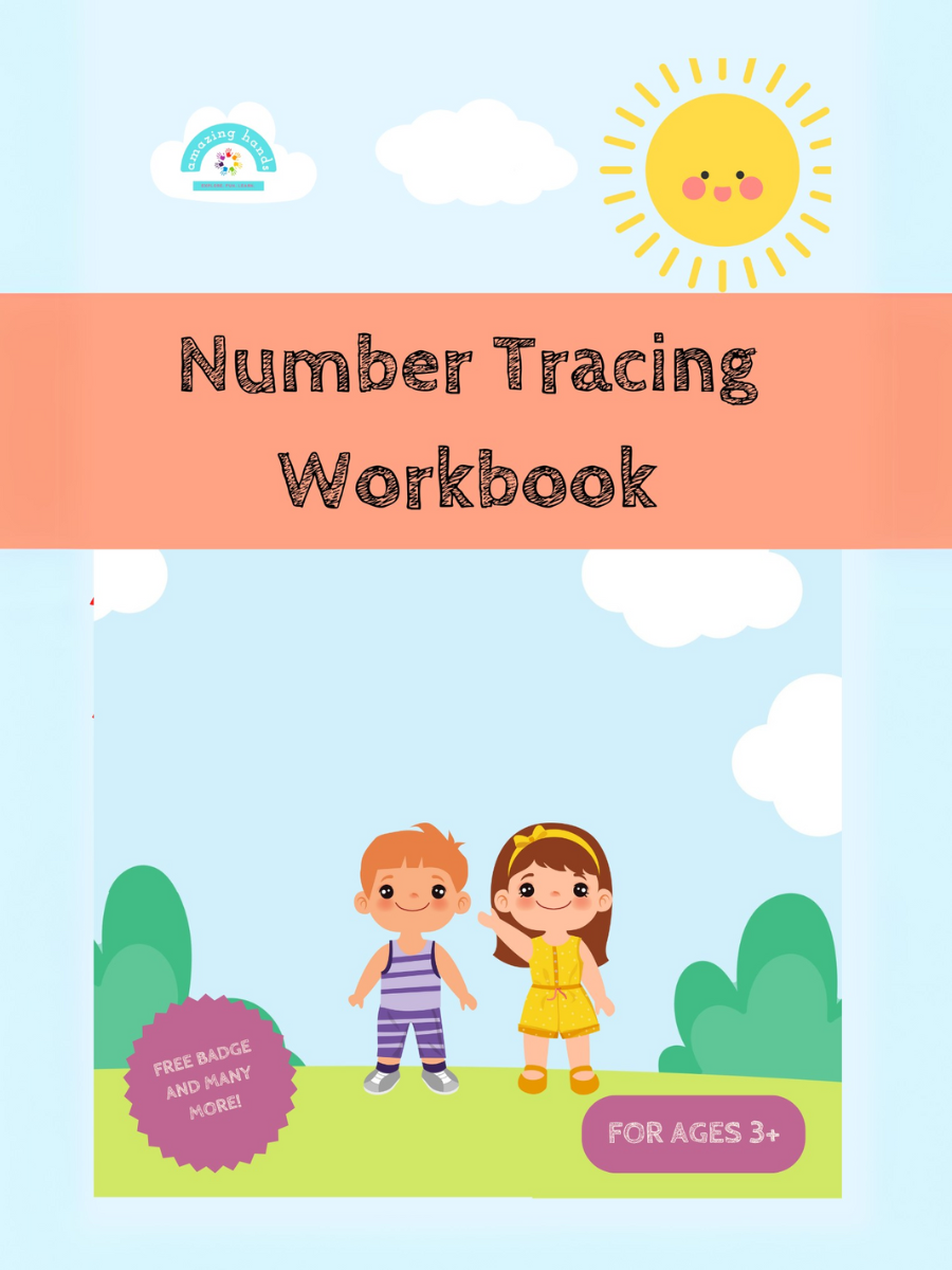 Count and Trace – Develop Number Skills with the “TRACING NUMBER” Workbook