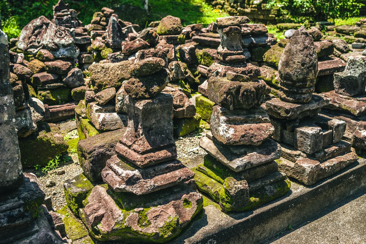 San Agustin archaeological park stone statues Colombia Huila
