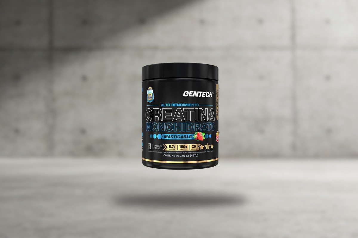 Gentech Creatina Monohidrato: análisis y reseña