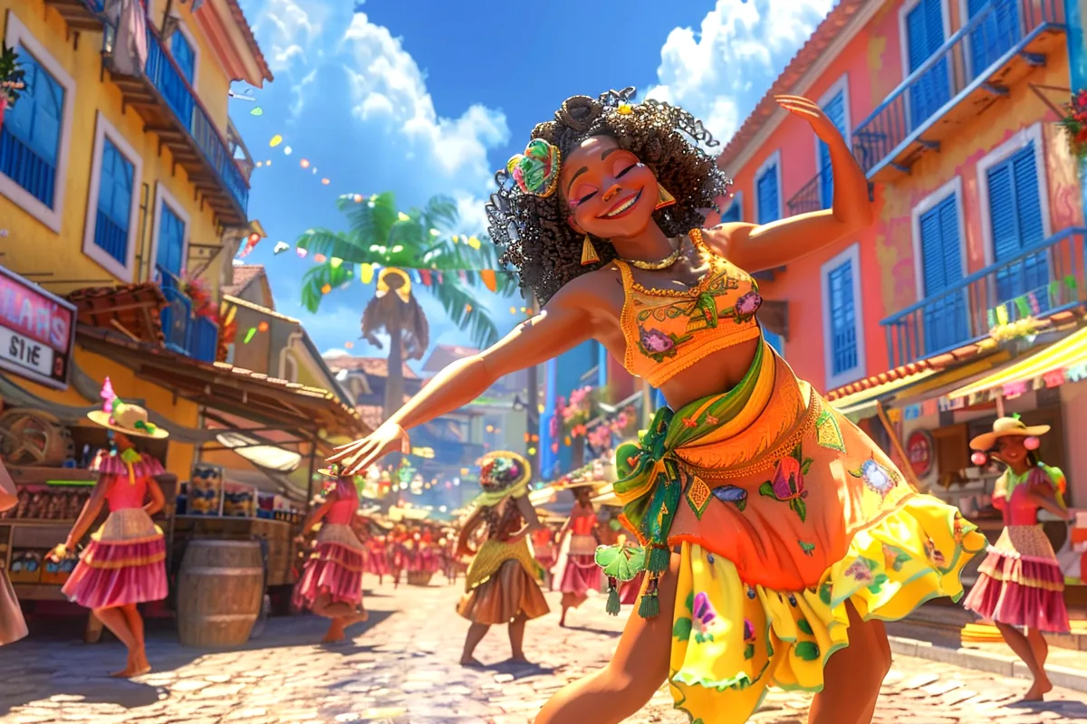 Carnaval de Barranquilla Colombia colorful traditional festival costumes street