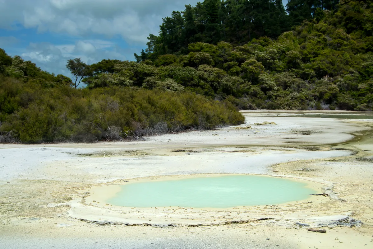 Colombia Pacific coast natural hot springs beach termales ocean