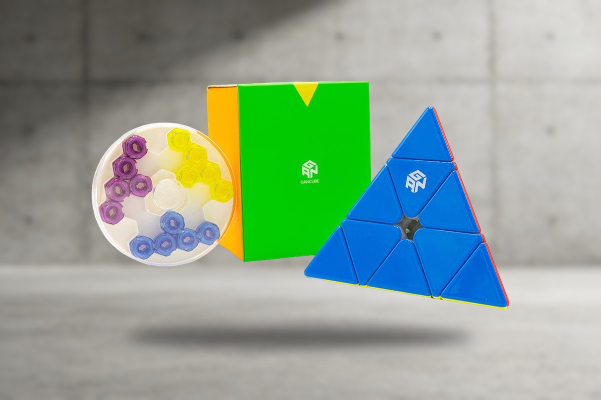 GAN Pyraminx M Enhanced (UV Coated)