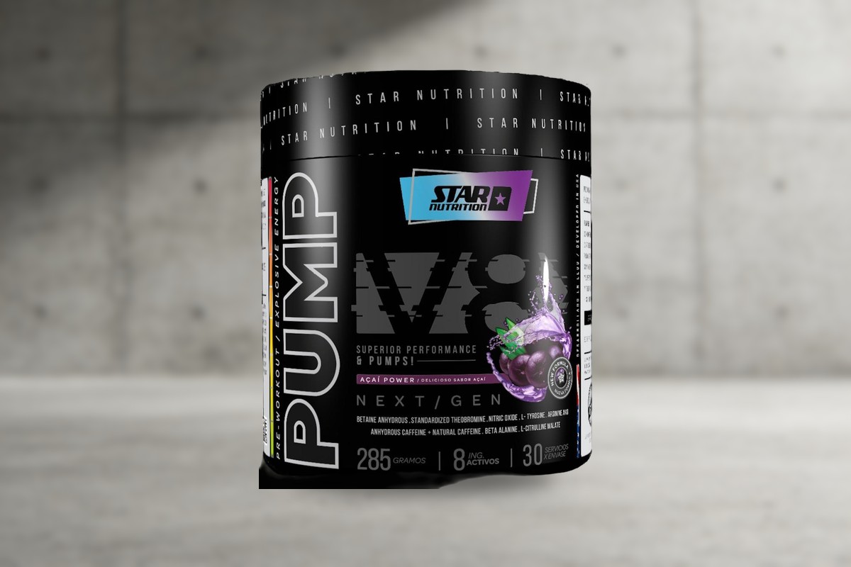 Star Nutrition Pre Workout Pump V8: análisis y reseña