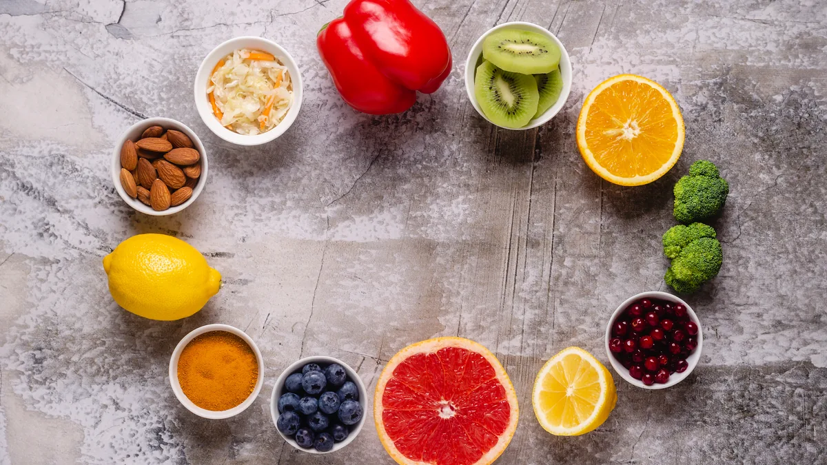 Los principales tipos de antioxidantes en la dieta