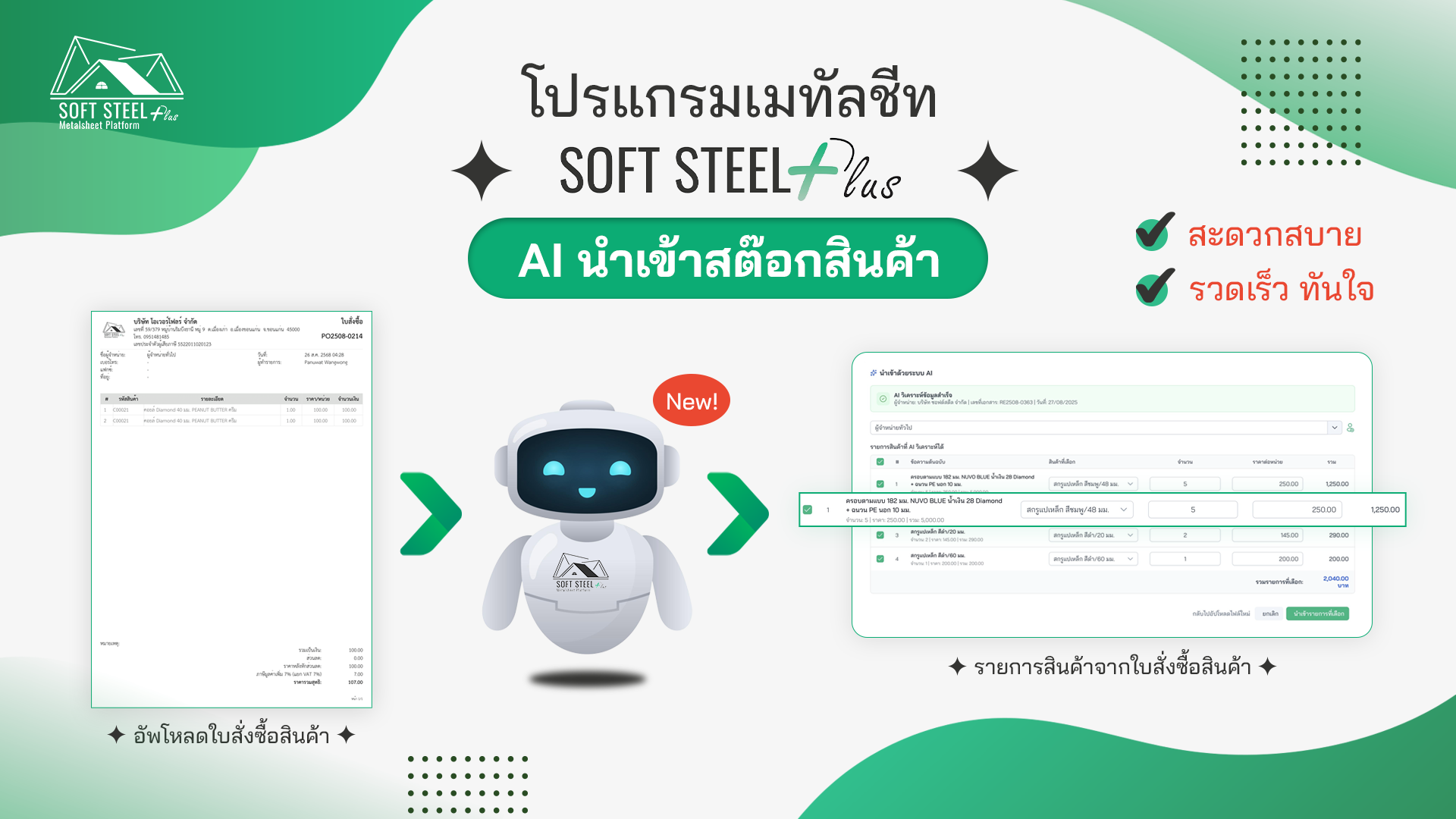 ภาพจำลองการรับชำระหนี้ลูกค้า