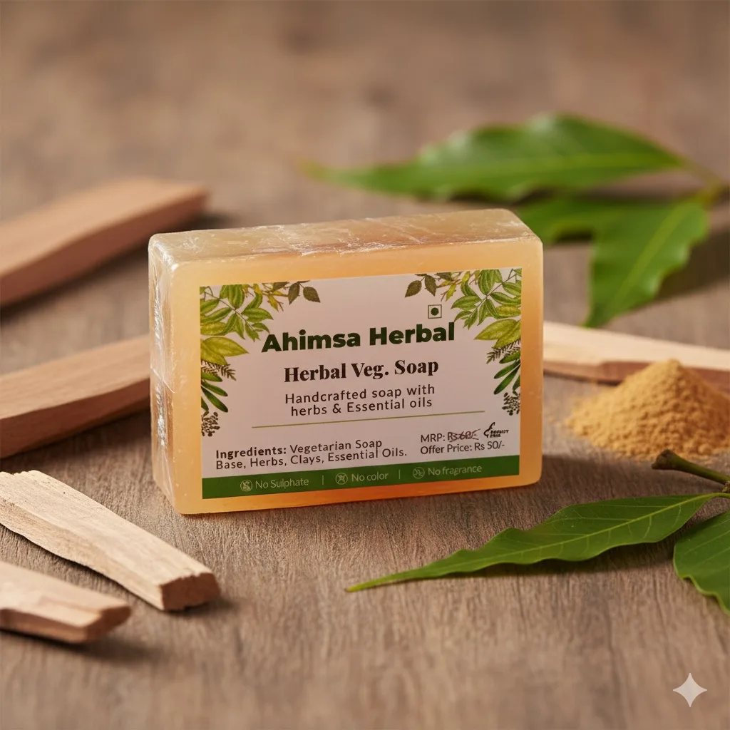 Ahimsa Herbal Sandalwood Soap