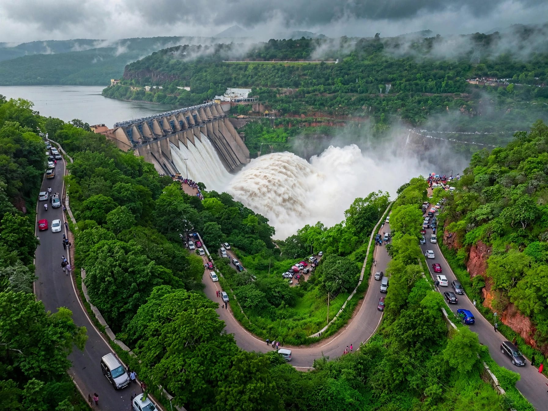 Breaking: Temporary Night Travel Restrictions on Srisailam Ghat Road