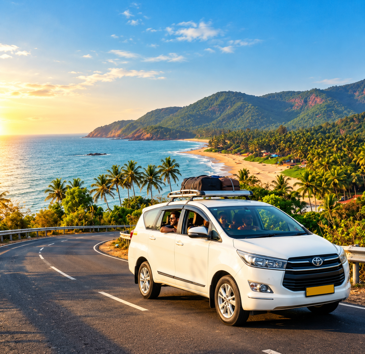 Outstation Taxi Service from Goa