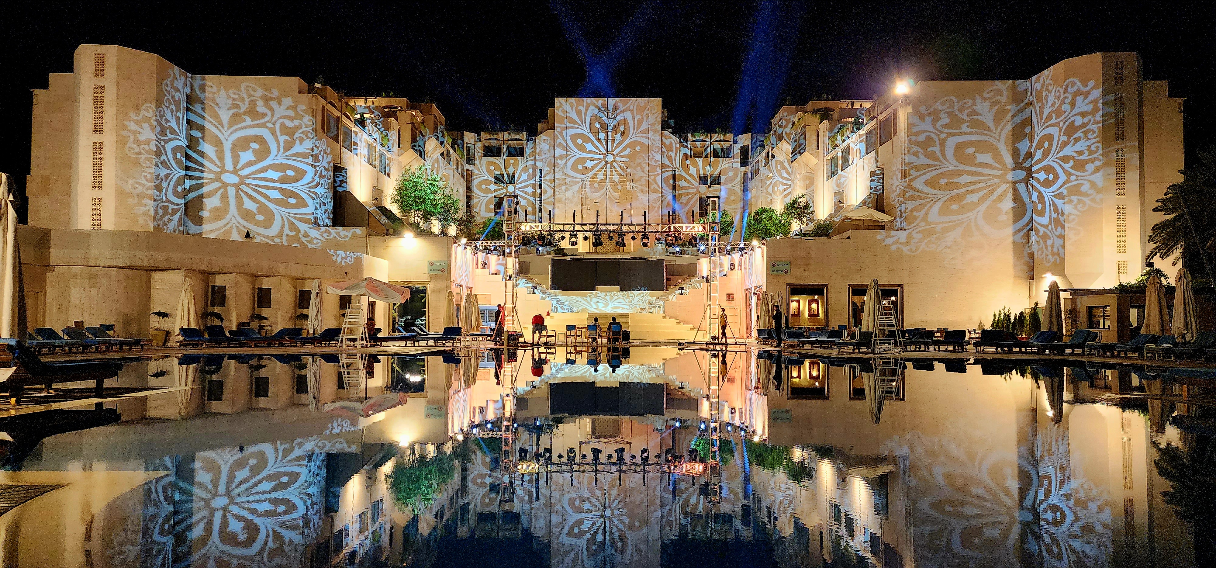 Outdoor wedding Damascus Syria garden wedding planning