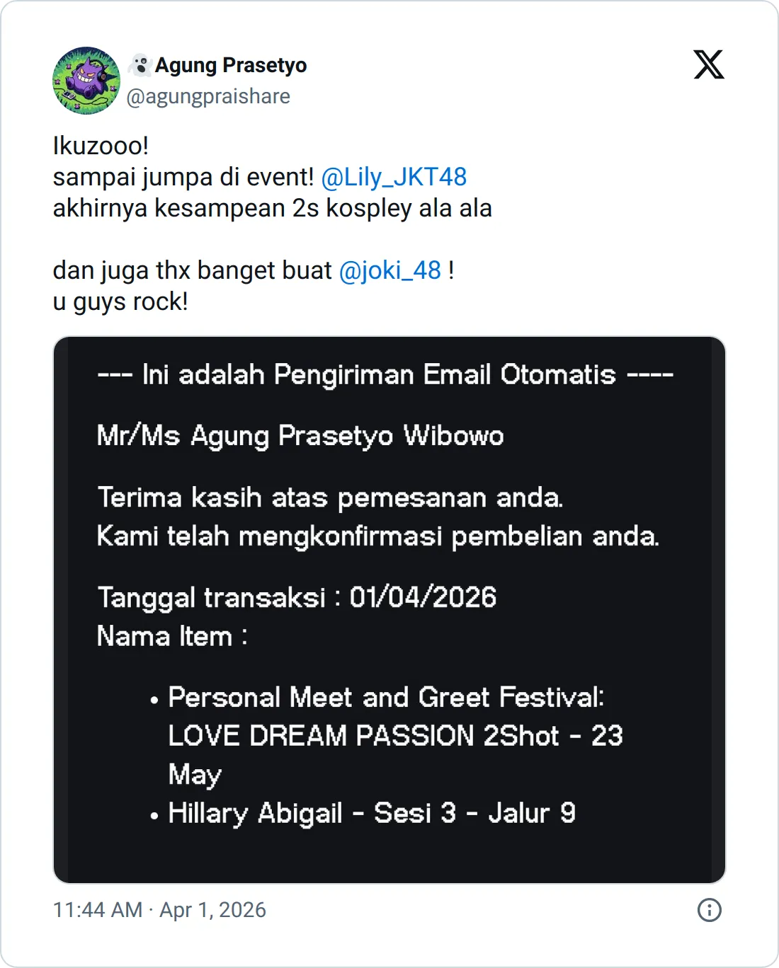 Testimonial