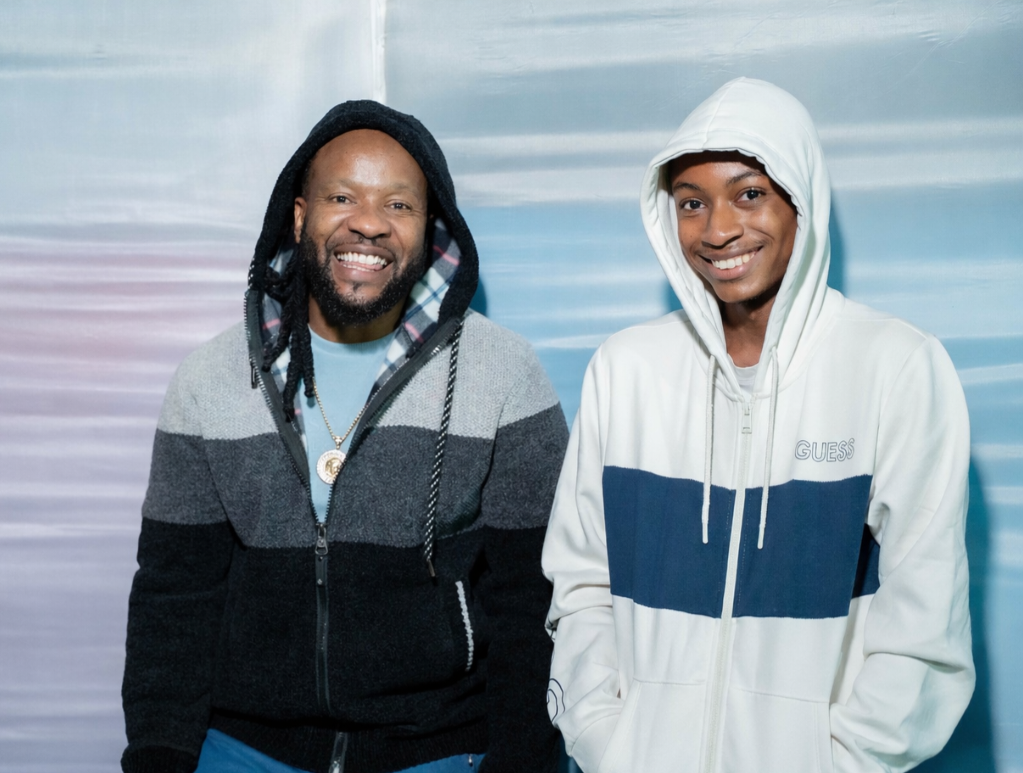 Carlanvi Roberts, Founder of WEBV TEC, with Owner of Welland Unique Rentals