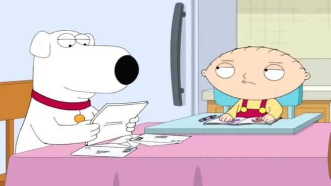 Family Guy - Stewie and Brian.