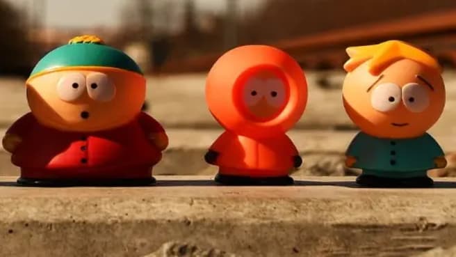 South Park Characters - Cartman, Kenny & Butters.