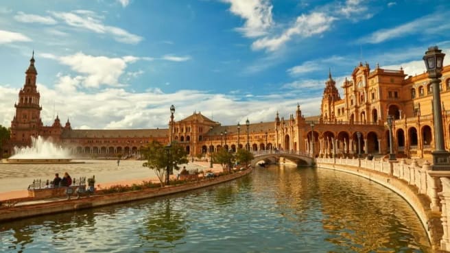 Spanish Square in Seville.