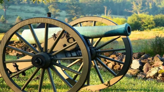 A Canon from the American Civil War.
