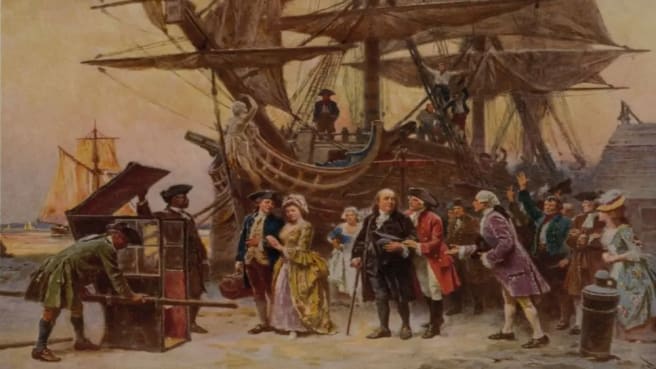 Basic History - Benjamin Franklin during the American revolution.