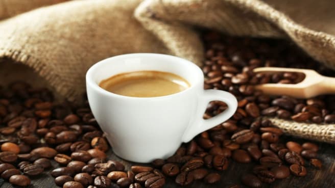 Espresso - a small cup of coffee