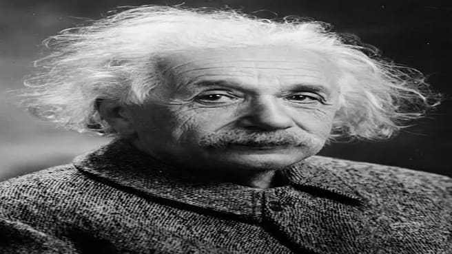 Albert Einstein a famous scientist and mathematician.