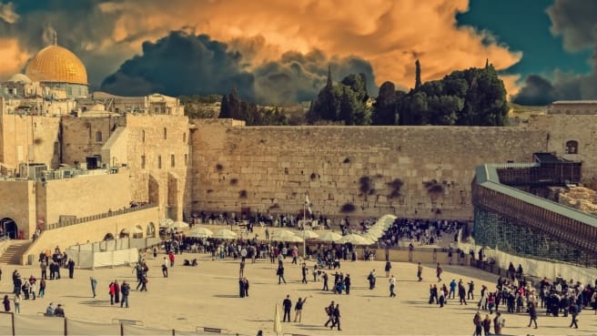 The western wall is an important part of Judaism.