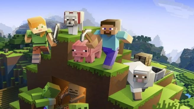The official Minecraft game poster.