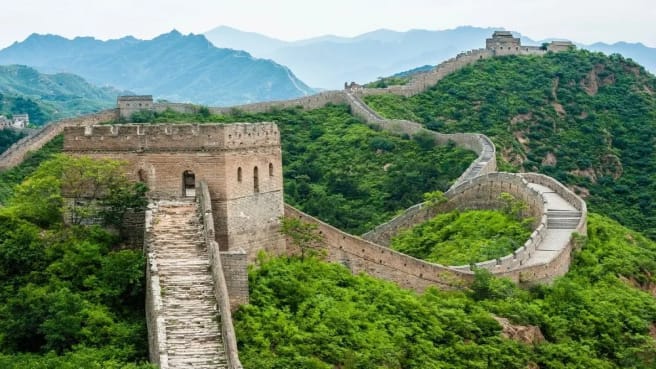 The great wall of China is part of the Wonders Of The World.