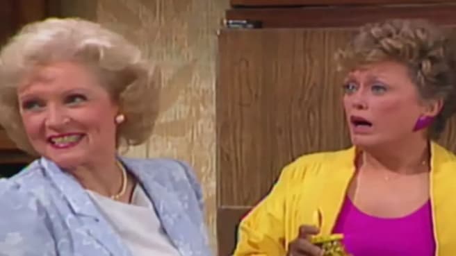 Blanche and rose from the Golden Girls.