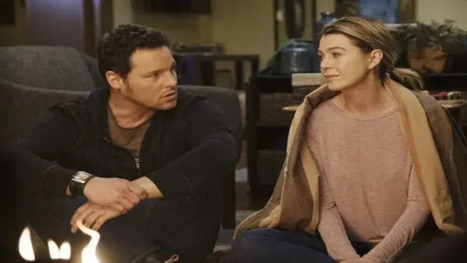 Grey's Anatomy - Alex & Meredith Romance.