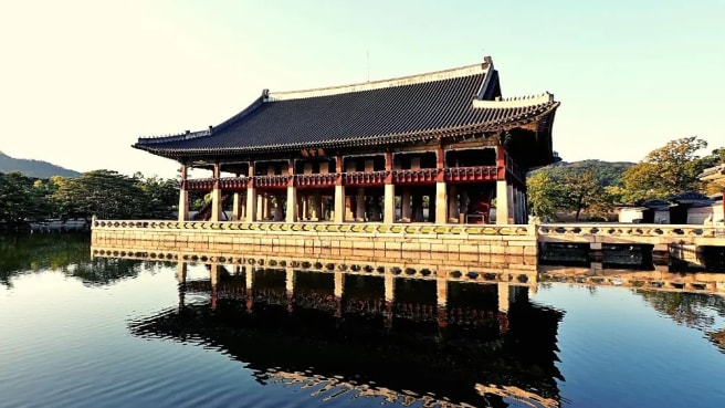 Gyeongbok palace in korea