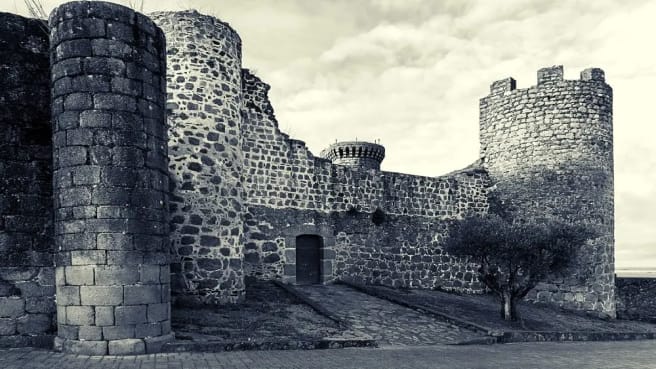 A castle from the Middle Ages.