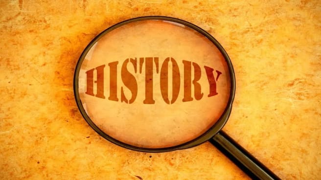 The history under a magnifying glass.