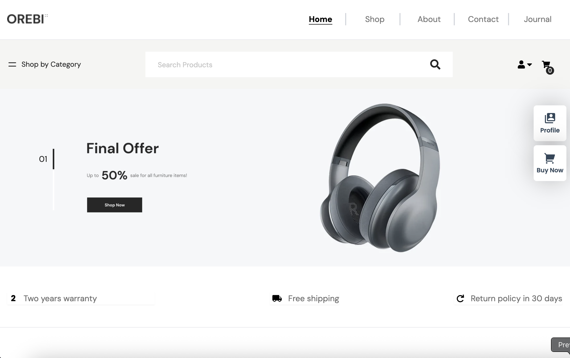 E-commerce Website