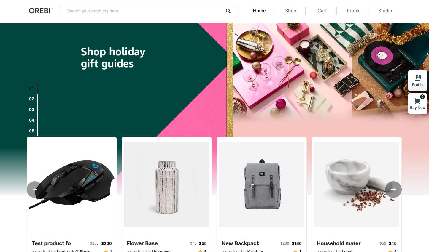 E-commerce Website