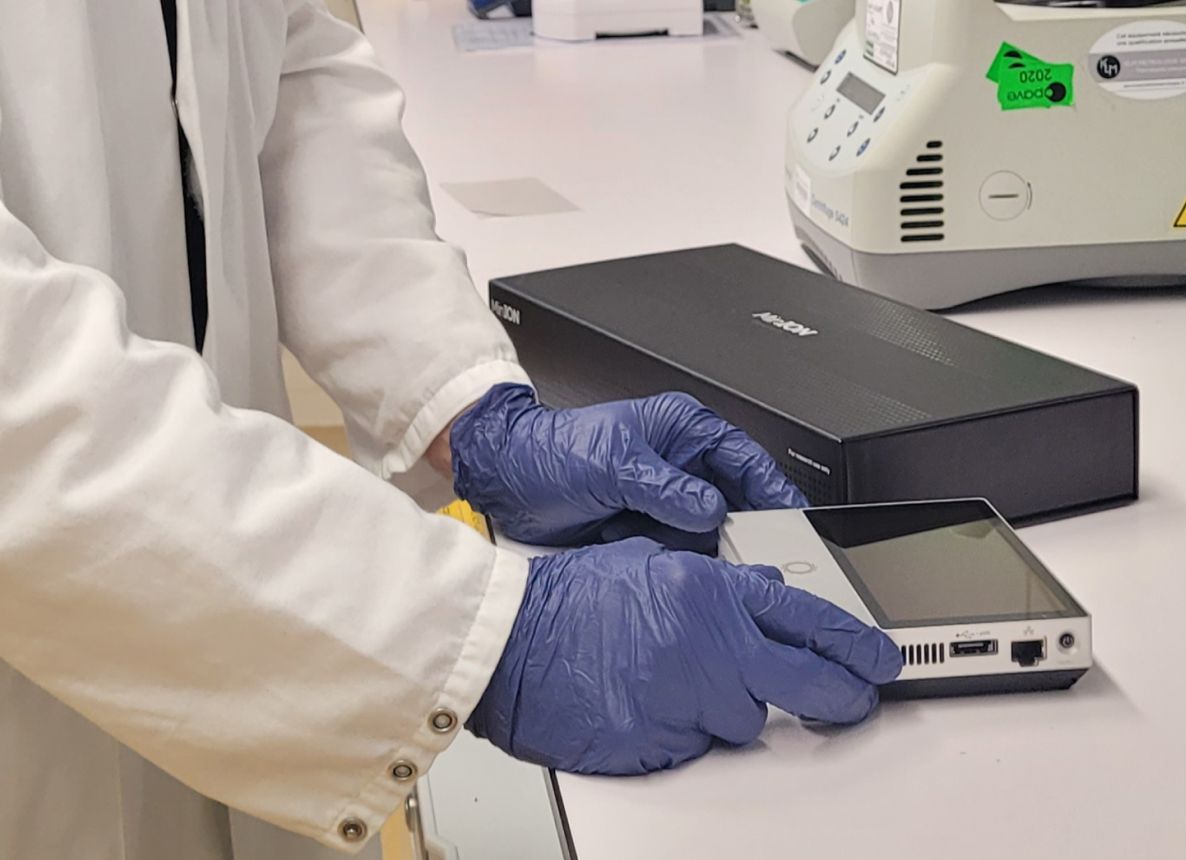 Minion Mk1c DNA/RNA Sequencing device