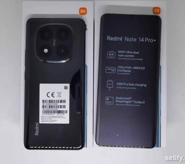 XIAOMI Redmi Note 14 Pro+ 6.67" 16GB - 512GB ROM 5G Dual SIM - 5110mAh thumbnail 5