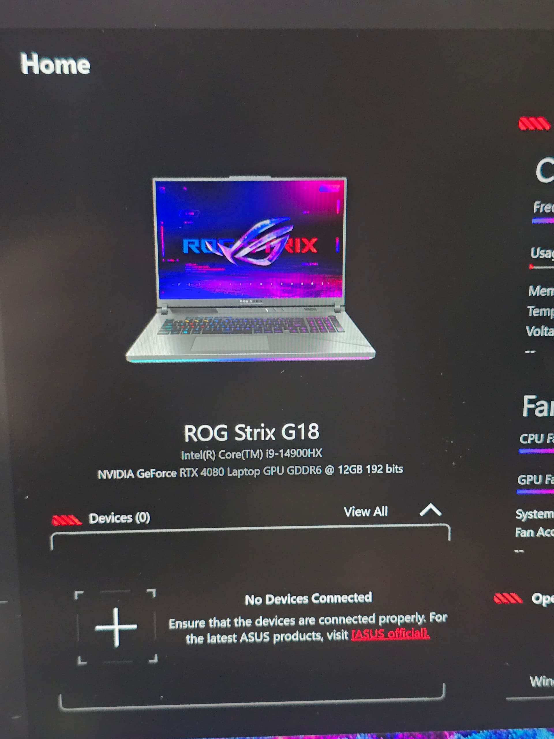 Asus Rog Strix G18  thumbnail 3