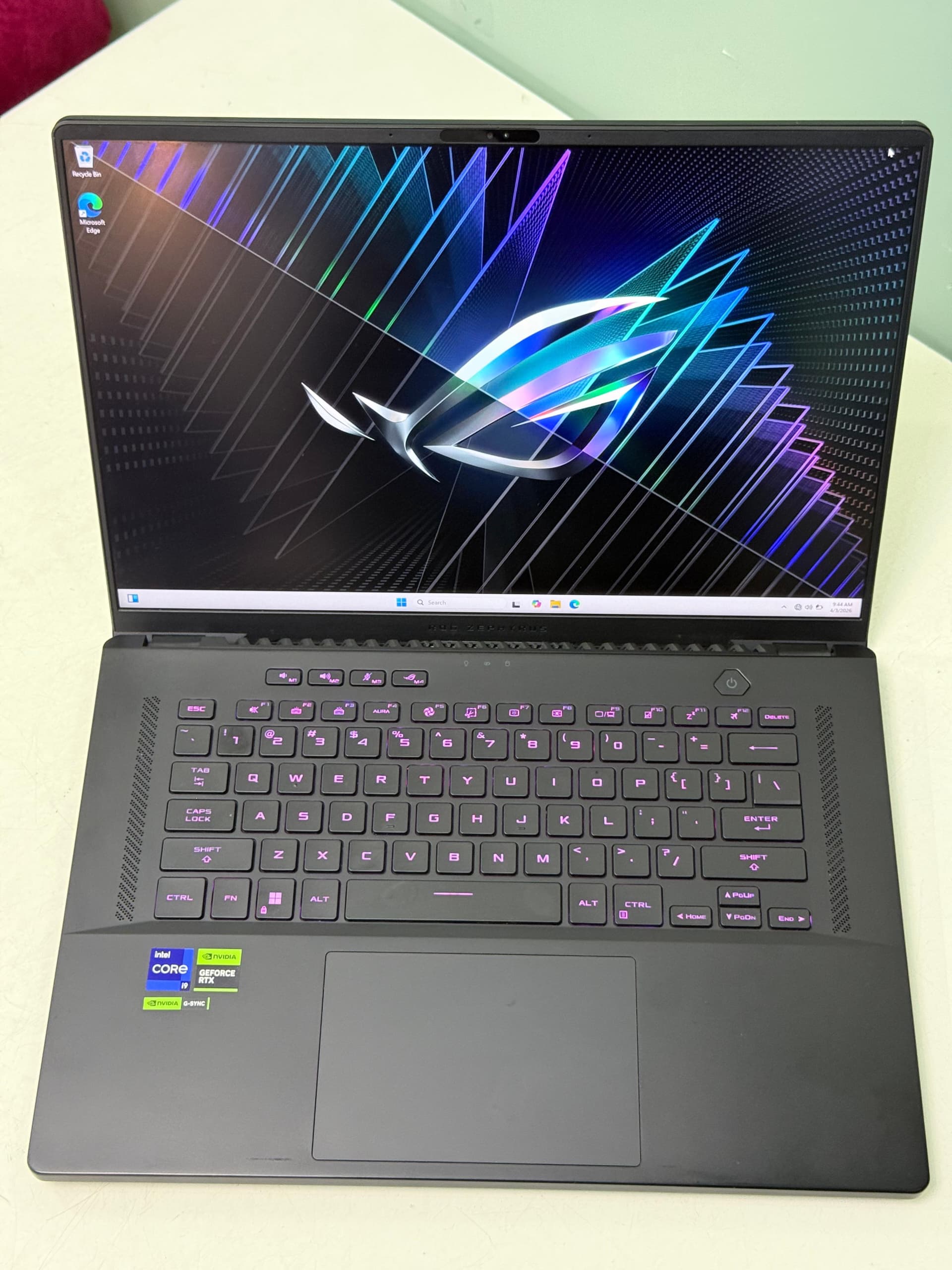 Asus Rog zephyrus