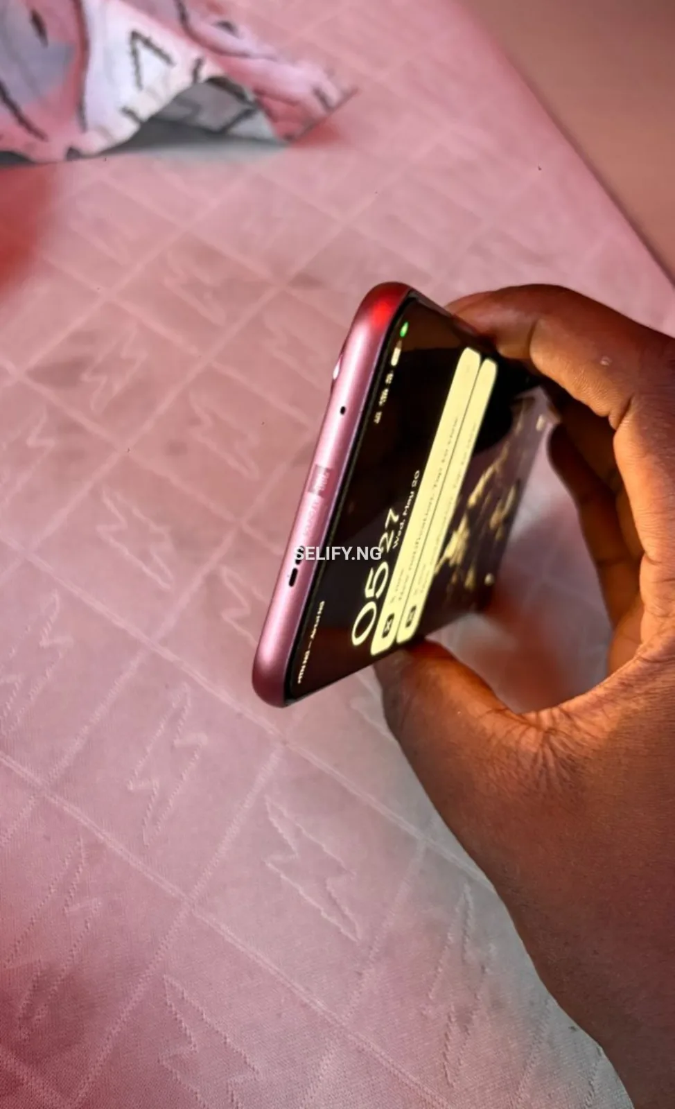 Infinix hot 60 pro plus PINK color, 128gb thumbnail 4