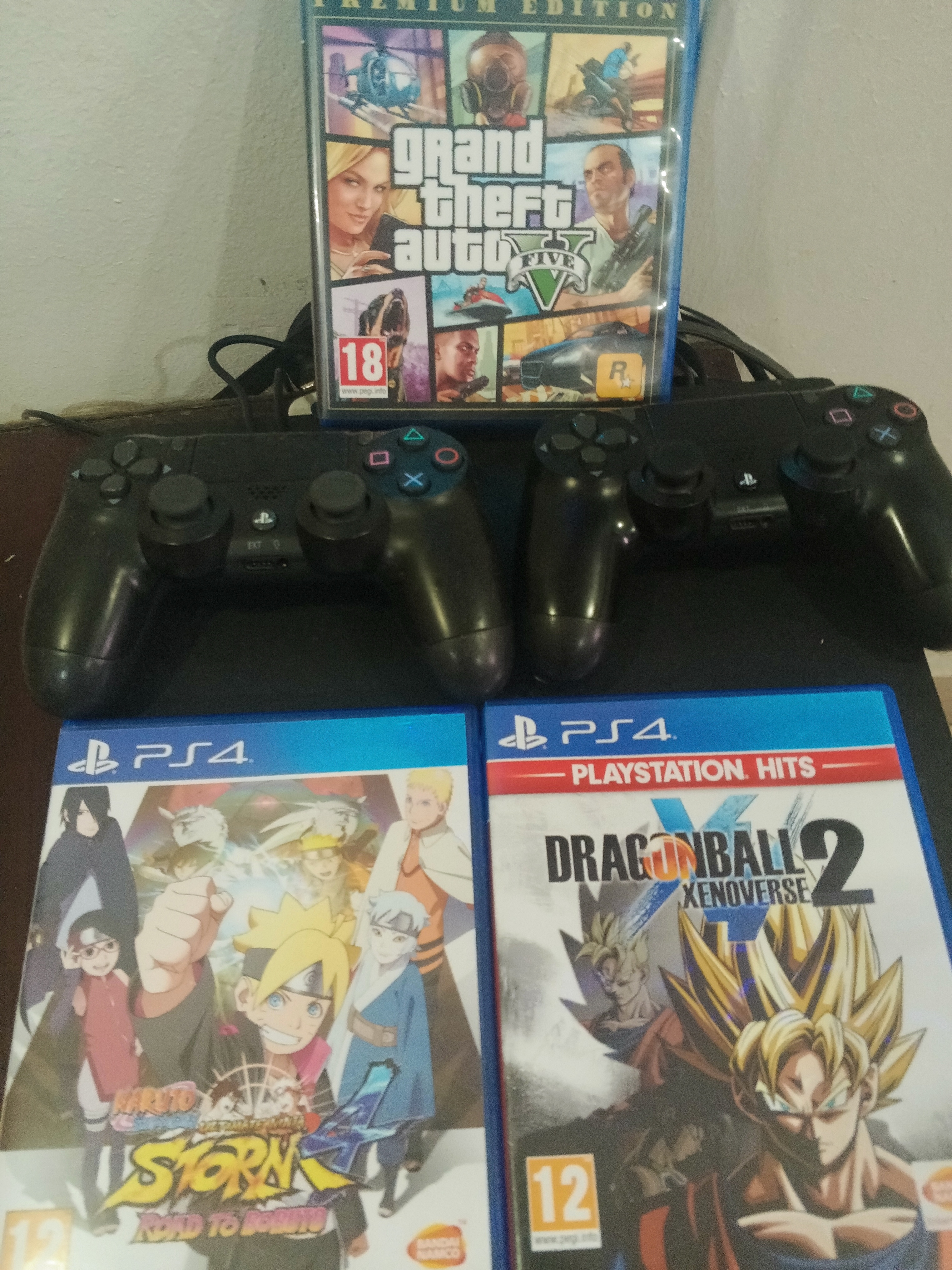 Sony PlayStation 4 Pro Console with 2 Controllers thumbnail 3