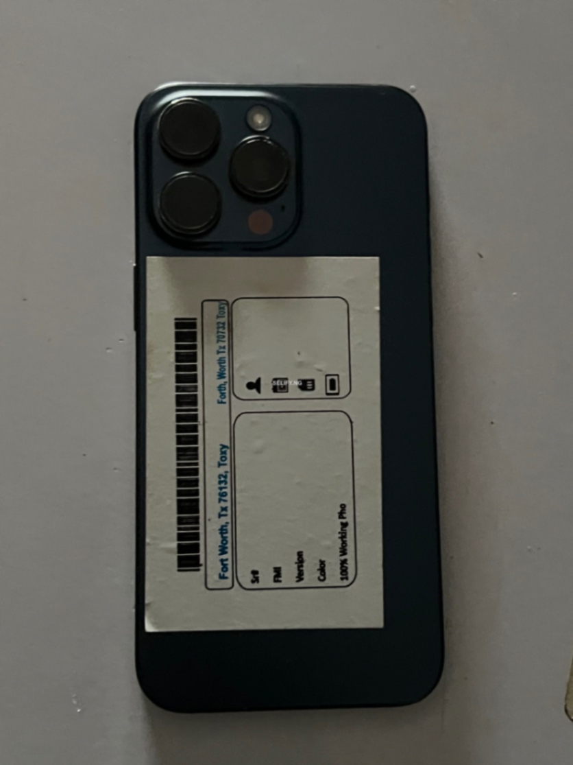 iPhone 15 Pro Max – London Used, Original Charger, Fully Tested