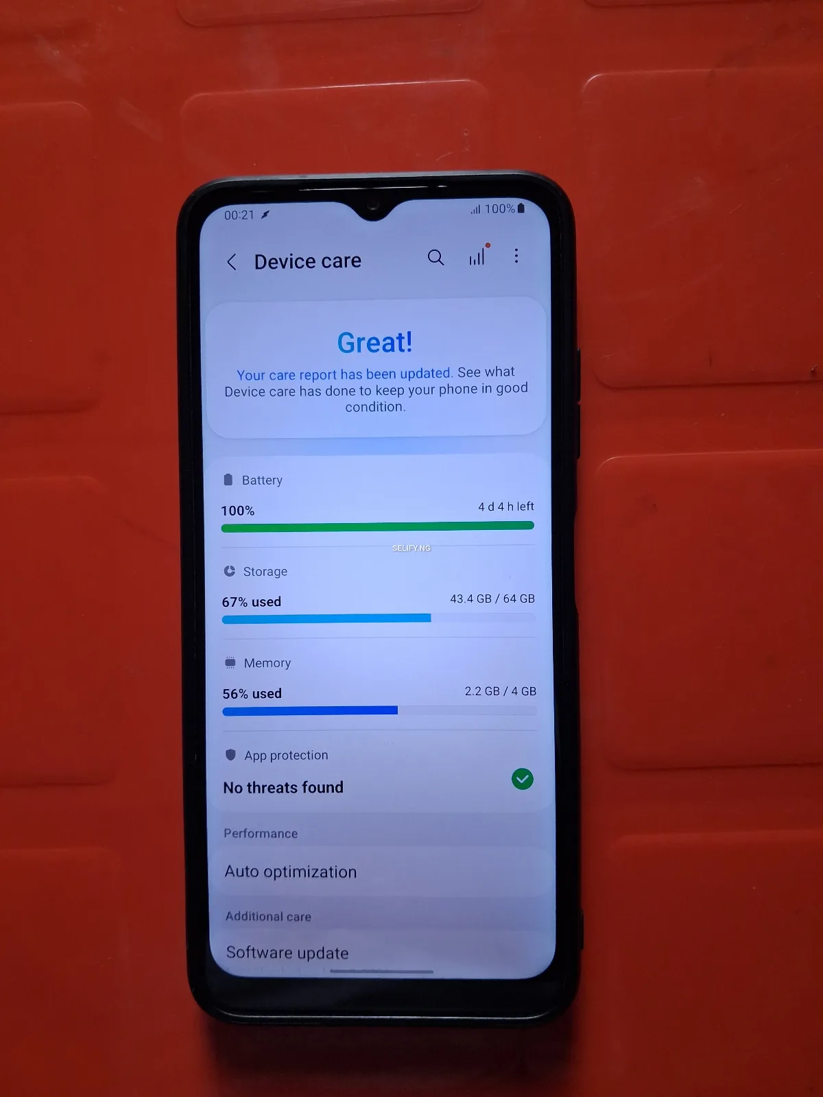 Neatly used Galaxy a22 5g