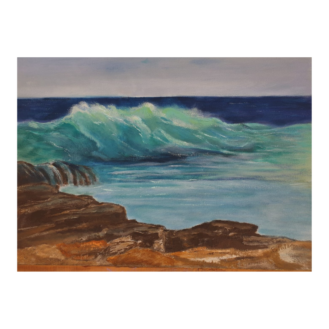 Between the Rocks painting by Estelle Pieters