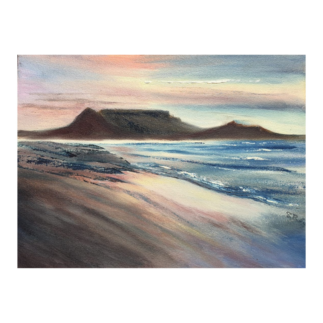 Blouberg Horizon painting by Estelle Pieters