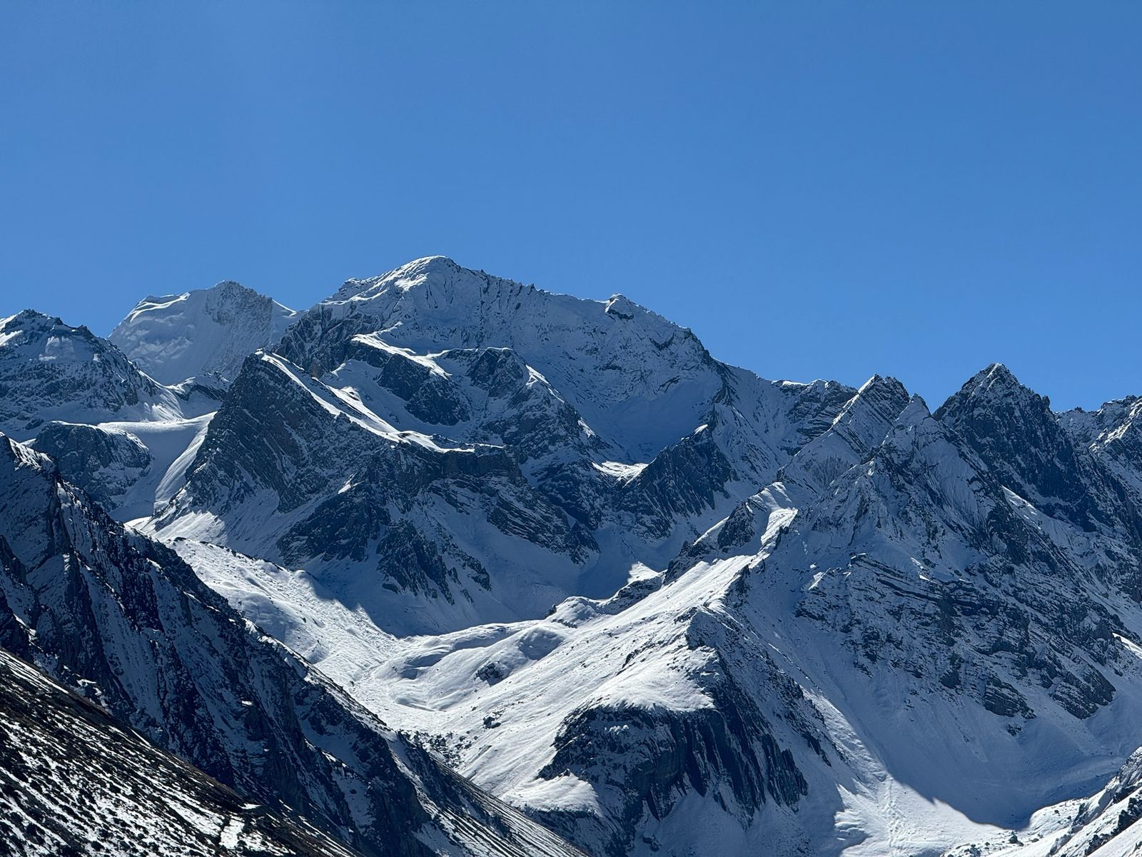 Om Parvat sacred mountain