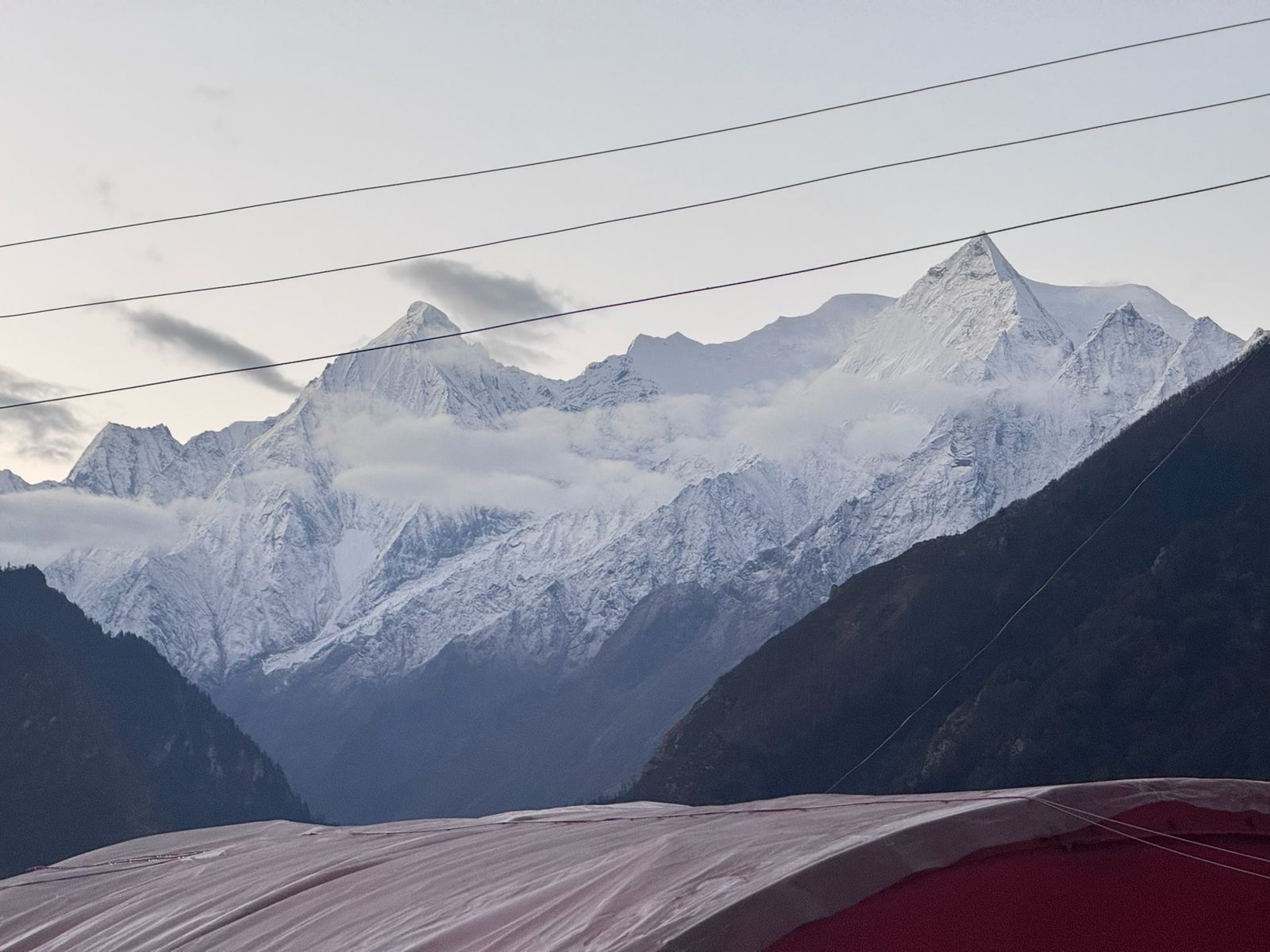 Adi Kailash peak sunrise