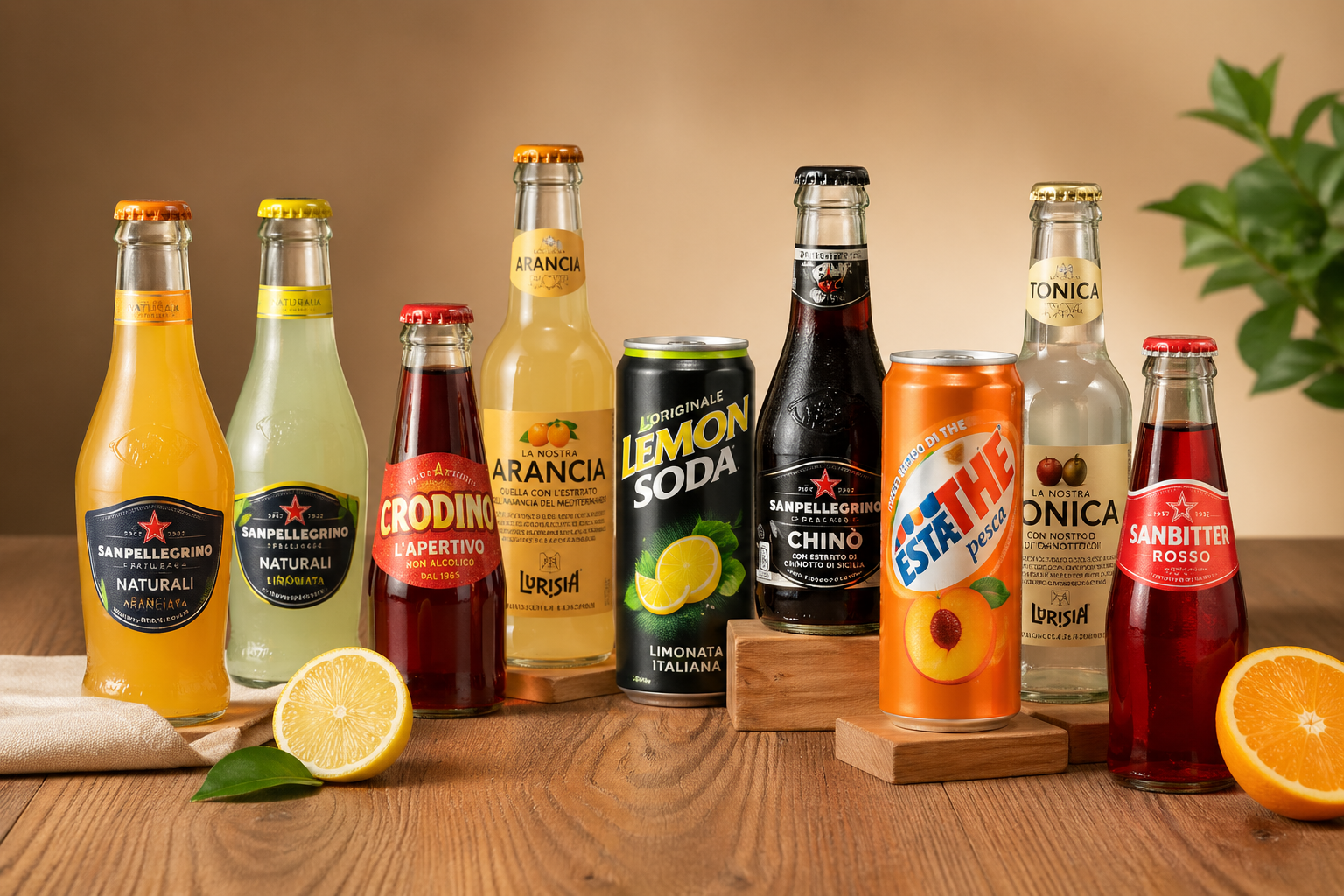 Italienische Getränke - Limonaden und Spezialitäten aus Italien