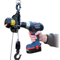 Multipurpose portable steel wire hoist - Pulley-man