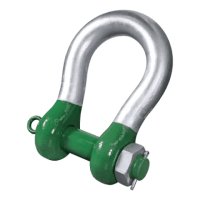 H-sjakkel med mutterbolt - Green Pin Polar P-6031, 120T