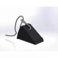 Rubber car chock